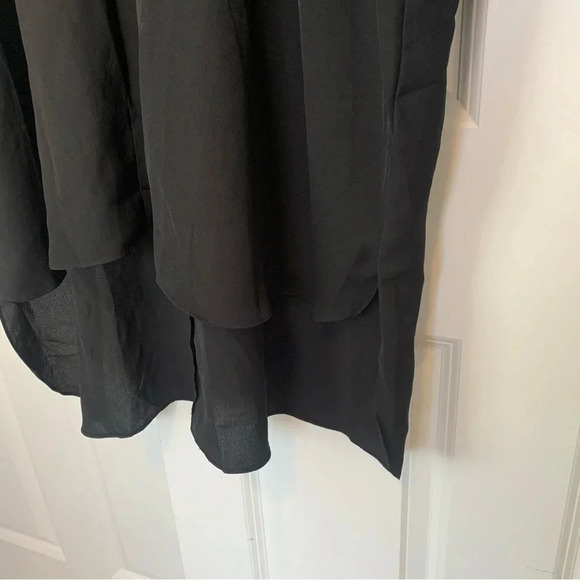 New! Lane Bryant 6th Lane Black hi-low Tunic Top long line Flowy blouse 28 4X - Picture 5 of 13